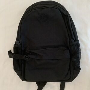 NWT Victoria’s Secret PINK Black Canvas Laptop Backpack